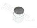 Button Aluminum 14.5x17mm alu